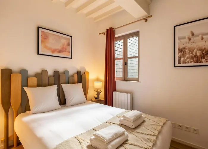 La Vague - Breath Of Freshness In Center Of Honfleur - Free Parking 550M