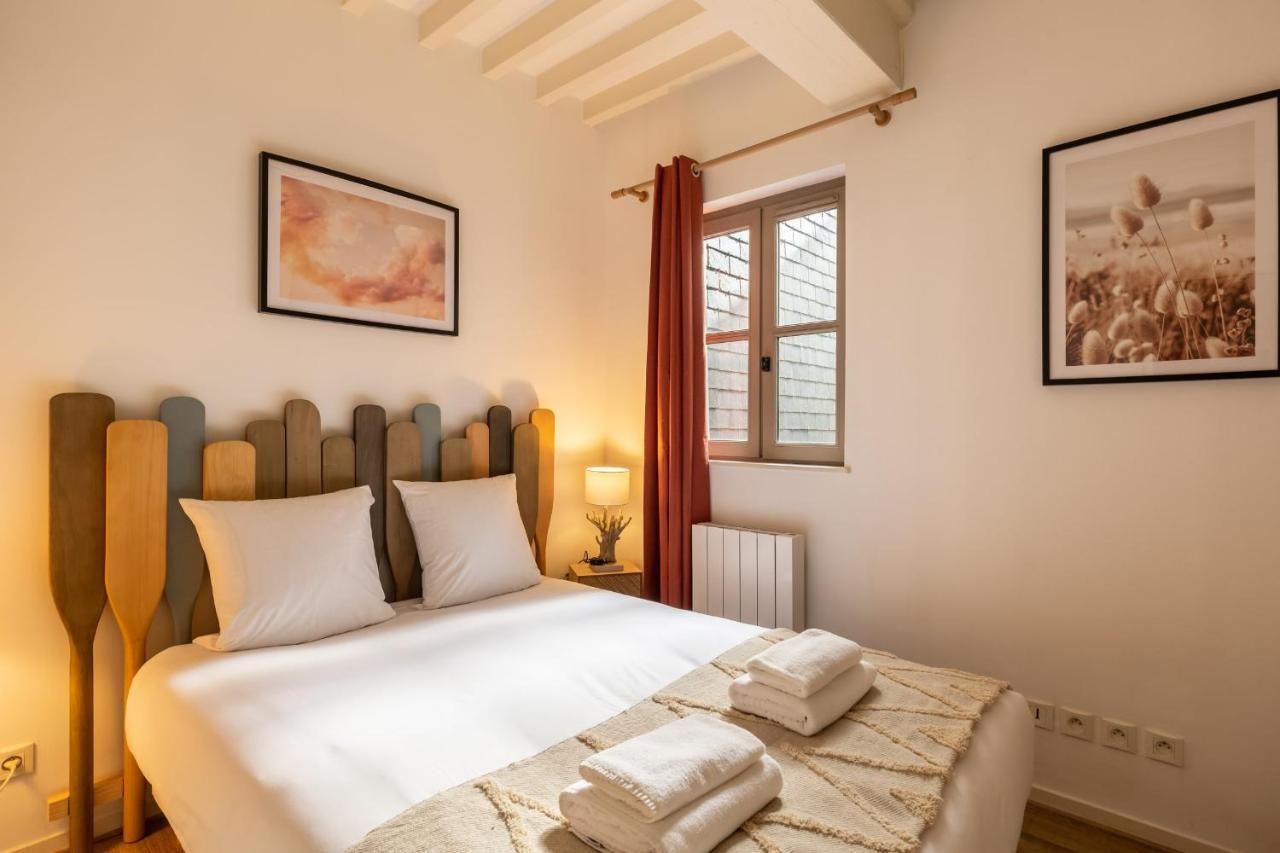 La Vague - Breath Of Freshness In Center Of - Free Parking 550m Appartement Honfleur