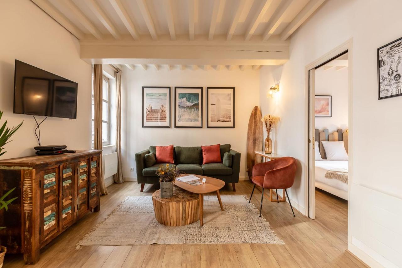 La Vague - Breath Of Freshness In Center Of - Free Parking 550m Apartment Honfleur